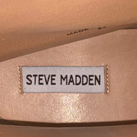 Steve Madden Jones Black Leather Front Zip Platform Ankle Boots Size 8 NWOB - Picture 11 of 11